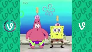 The Best Try Not To Laugh September  2016 SpongeBob Vine Edition