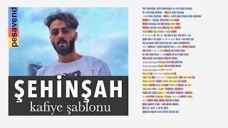 Şehinşah - Züğürdün Çenesi - Verse 2 - Sözler & Kafiye Şablonu