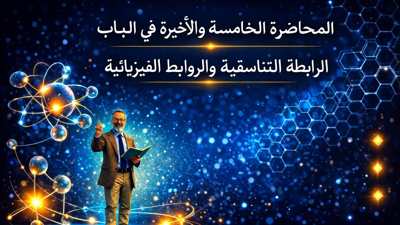 المحاضرة الخامسة كيمياء تانية ثانوي الترم التاني|الرابطة التناسقية والروابط الفيزيائية