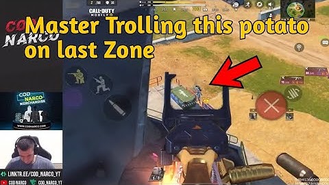 CoD Narco Trolling This Potato on the Last Zone | CoD Narco Found this bgPotato Call of Duty: Mobile