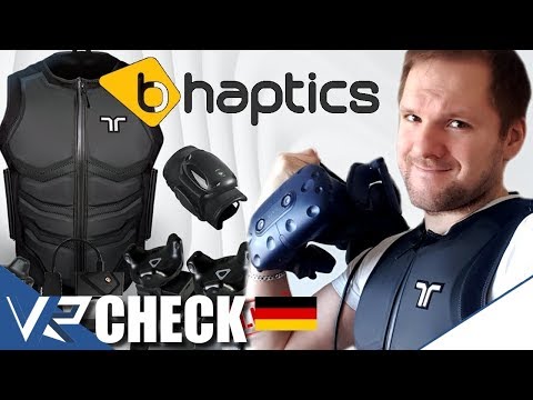 ►►► VRCHECK - DIE WESTE FÜR JEDEN VR ZOCKER - BHAPTICS VORGESTELLT - YouTube