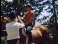 1985 keanu reeves going great riding lessons