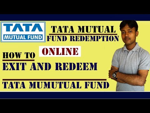Tata Mutual Fund Online Redemption Or Exit Process