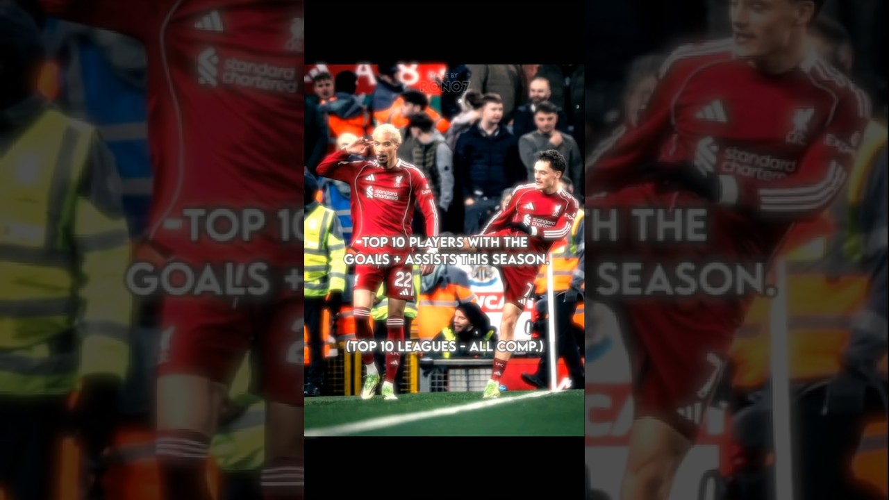 Top 10 Players with the most Goals + Assists this season 🥅⚽ || 