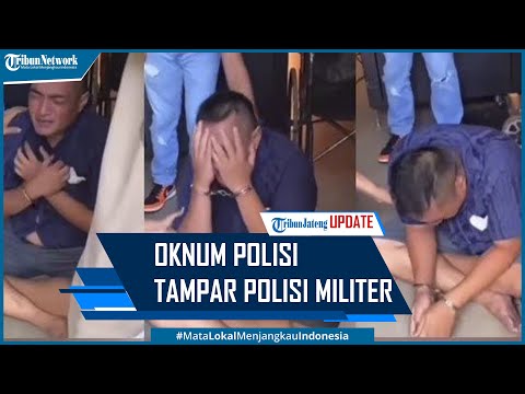 Viral Oknum Polisi Tampar Polisi Militer Bantu Atur Arus Lalu Lintas