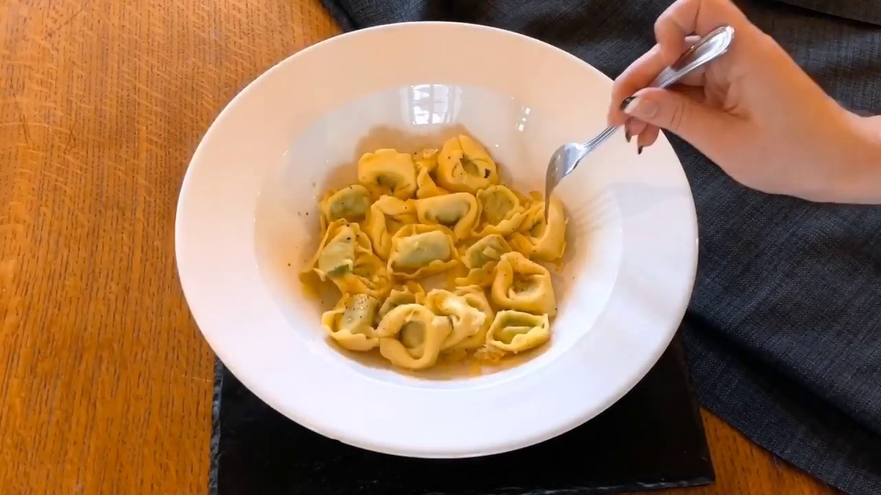 Black Truffle Cheese, Spinach and Ricotta Tortellini YouTube