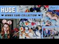 HUGE Minnie Ears Collection from the Disney Parks! Part 1 of Mickey Ear Collection #disneymerch