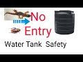 Water Tank Pipe Safety - Air Pipe Safety - Plumber Work - Water Tank - Guri Electrician And Plumber