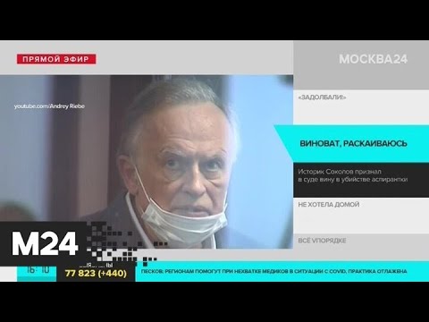 Историк Соколов рассказал о намерении покончить с собой после убийства аспирантки - Москва 24