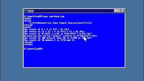 Lesson1 Expression Language Basics | JAVA J2EE Tutorials