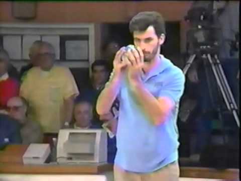 Candlepin Bowling - Gary Casey vs. Peter Flynn (Part 1)