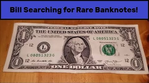 DATE NOTE FOUND Searching for Rare Bills and Fancy Serial Numbers