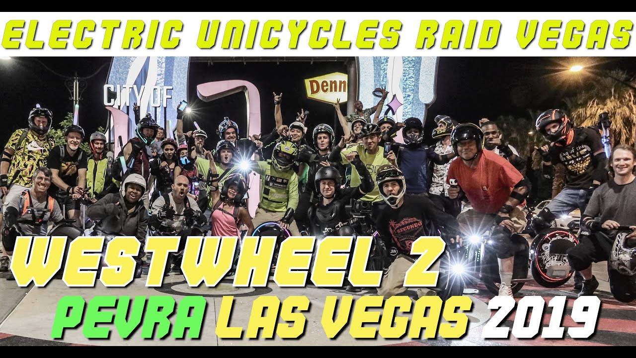 Las Vegas Electric Unicycle Event WestWheel 2 2019 4K Promo YouTube