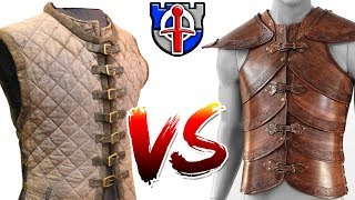 Why padded armor (gambeson) is WAY better than leather armor