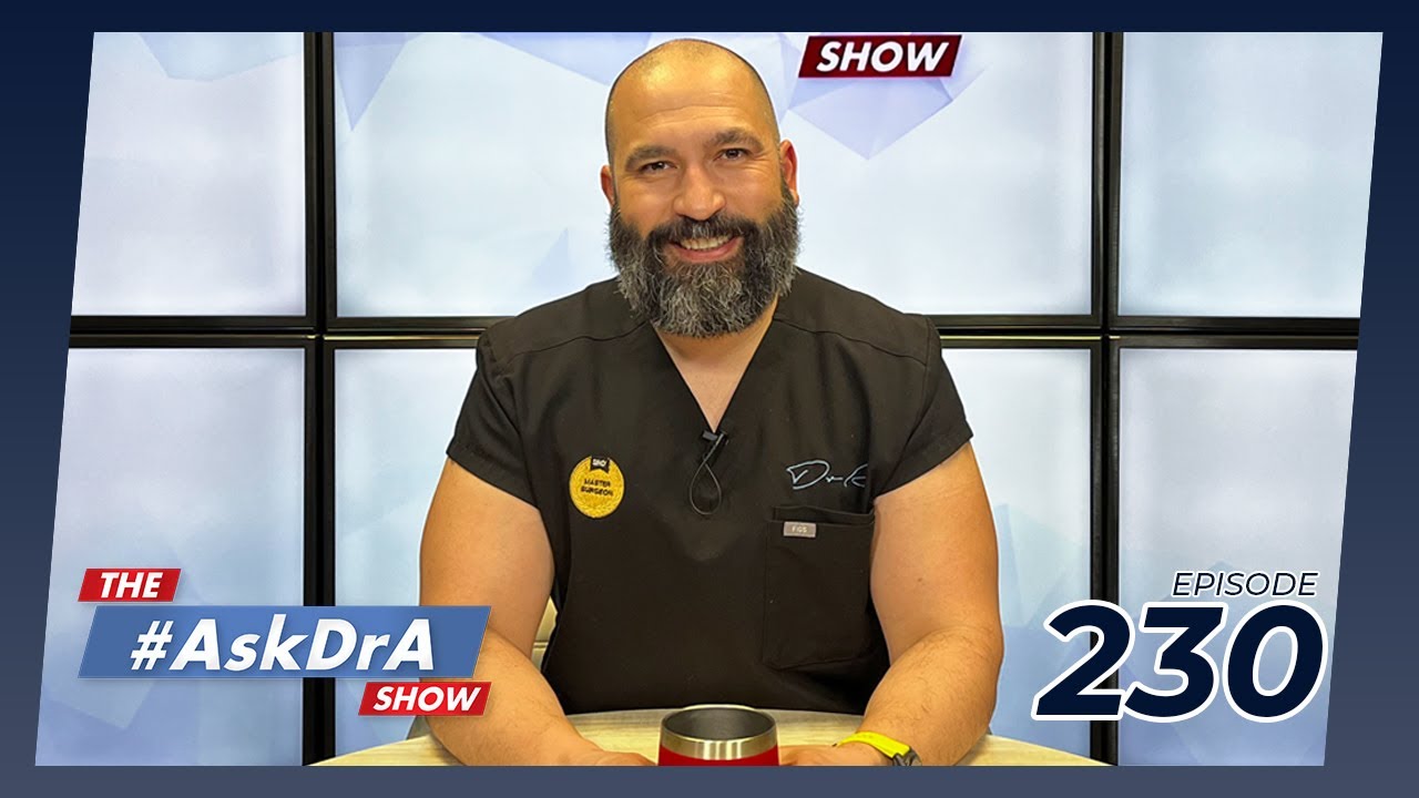 The AskDrA Show Ep. 230 Running a Marathon, How to Do Vitamins