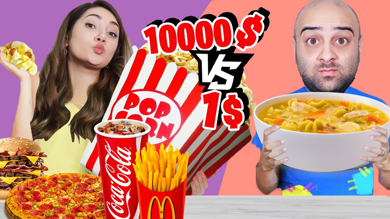 چالش شام یا سوپ🤤😵ماریا شانس منو میدزده