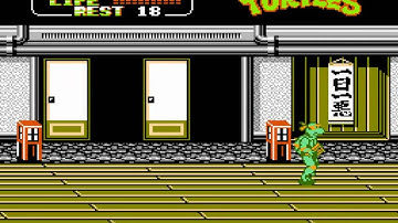 Teenage Mutant Ninja Turtles 2: The Arcade Game Playthrough (NES) (Part 4)