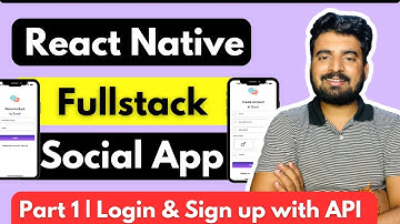 🛑 React Native Full stack  Social App - Login & Sign in  | Engineer Codewala