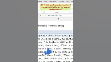 Extract Number from Text String #excelacademy #exceltech #exceltips #exceltricks