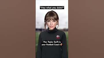 If Taylor Swift was your Football Coach 🏈 #taylorswift #1989taylorsversion #taylorsversion