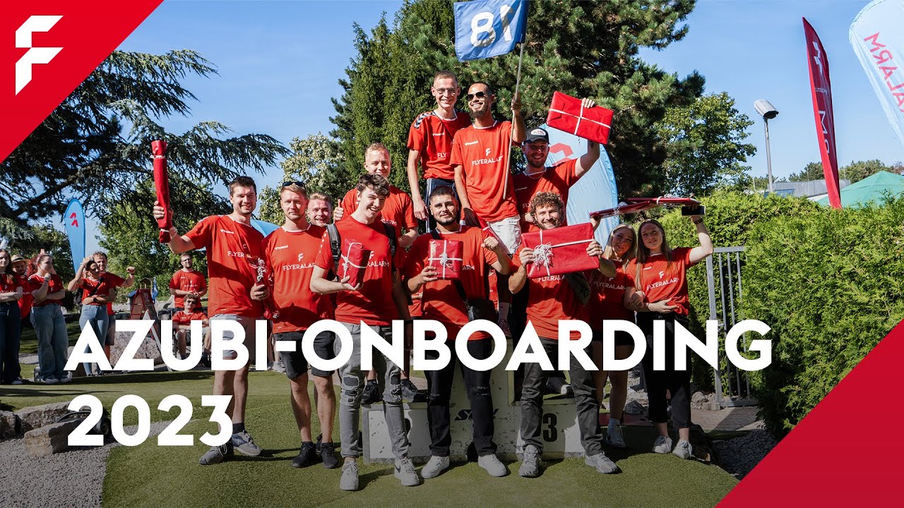 Azubi Onboarding 2023 | FLYERALARM