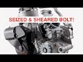 KTM 300 Seized Engine Bolt - Power Valve Cover