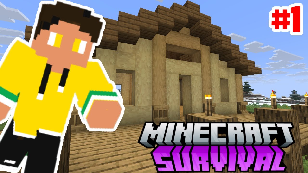 A New Beginning! - Minecraft Let's Play Episode 1 - YouTube