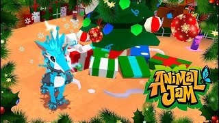 Рождественское логово и бега в Animal Jam