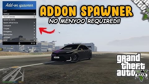 HOW TO INSTALL ADD ON VEHICLE SPAWNER IN GTA 5 | GTA 5 Mods 2024 | SheikhSubhanYT |