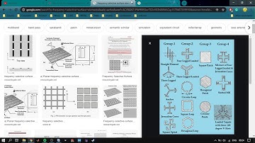 Frequency Selective Surface Design in CST