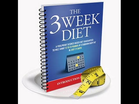 Diet Plan To Lose Weight Fast The 3 Week Diet 1