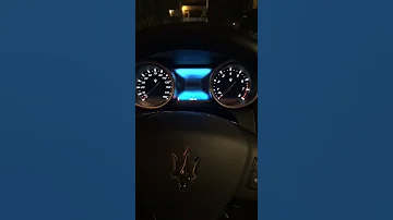 Maserati Ghibli S Q4 Exhaust Sound 