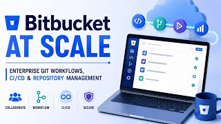 Bitbucket at Scale | Enterprise Git Workflows, CI/CD & Repository Management | Uplatz