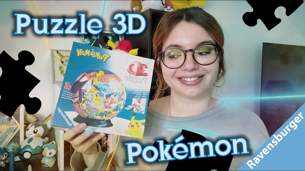 PUZZLE 3D POKEMON + Aperçu collection Pokémon ♥ 