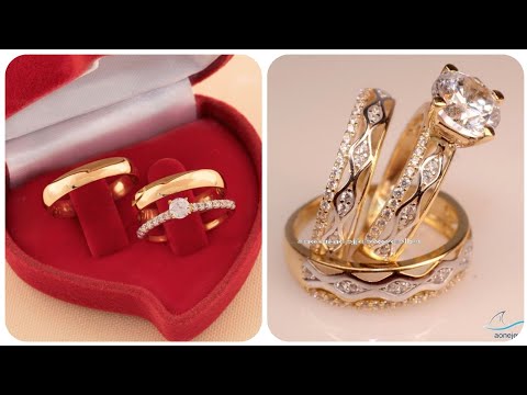 most-beautiful-and-luxury-14k-rose-gold-couple-wedding-bands-engagement-bands-ideas