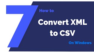 How to Convert XML to CSV on Windows | PDFelement 7 screenshot 1