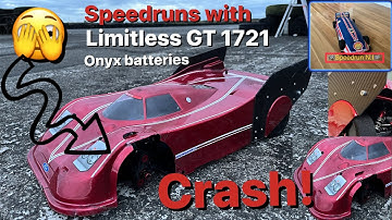 DISASTER!  Onyx 8000mah batteries -heated - Speedruns  Arrma V2 limitless,  fc-100 gt