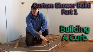 Custom shower build, Part 1, Building a Curb by Koality of Life 2,355 views 2 years ago 11 minutes, 25 seconds