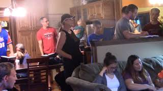 Hymn singing at WBC, 8-15-19