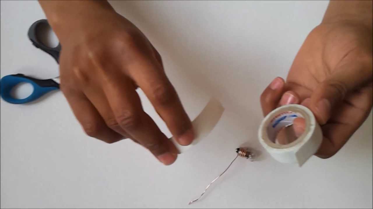 Fabriquer un support pour ampoule à vis