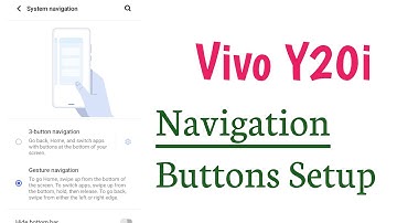 Vivo Y20i Navigation Button Setup Change