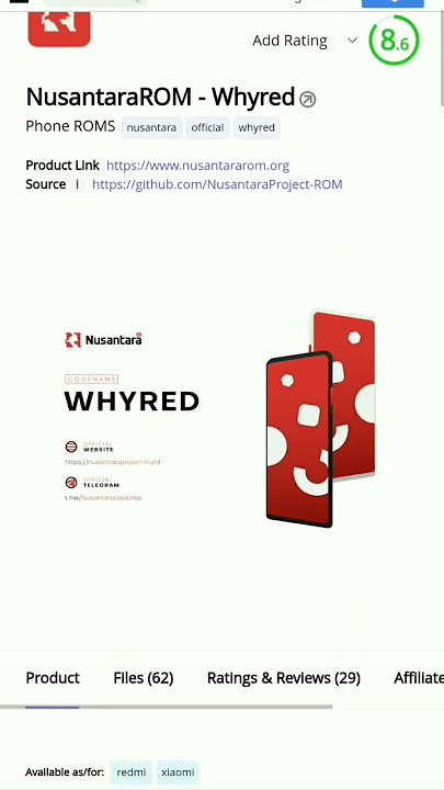 Cara Download Custom ROM Nusantara Project