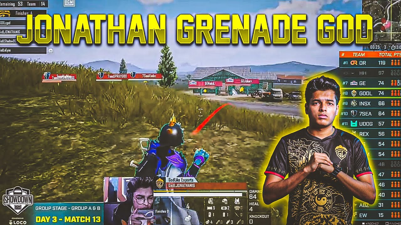 GodLike Vs Global Esports BGSD Lan Event Fight || Jonathan God Of ...
