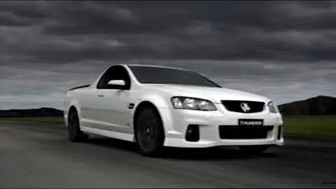 Holden Commodore Ute Thunder Edition - TV Ad - Australia 2011