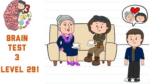 Brain Test 3 Level 291 Pierre wants them to love each other Walkthrough