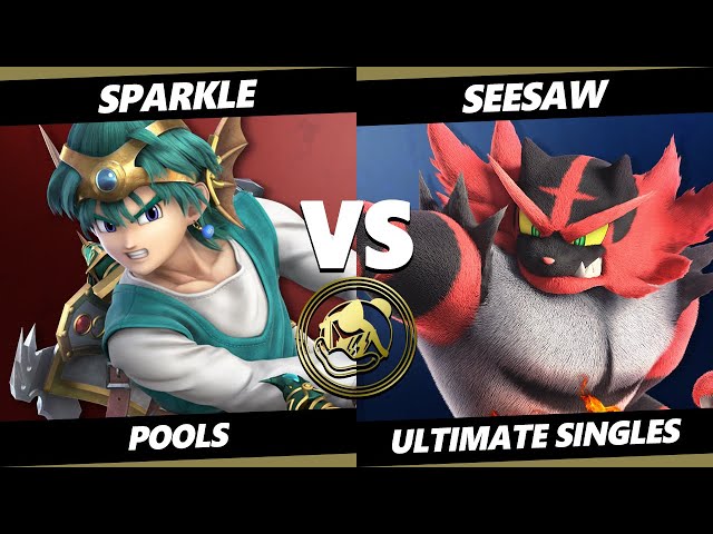 Daddy's Den - SPARKLE (Hero) Vs. Seesaw (Incineroar) Smash Ultimate - SSBU  