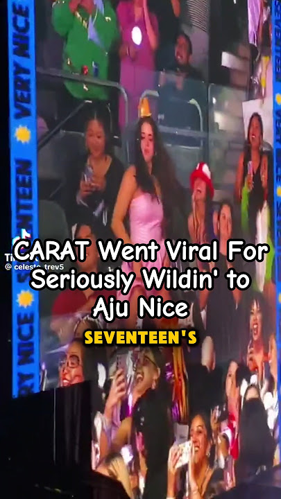 Carat Went Viral For Seriously Vibing to Seventeen's Aju Nice #seventeen #carat #kpop #music