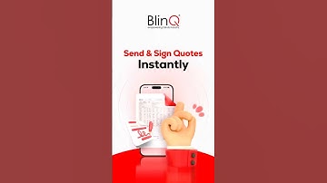 How to Create & Send Manual Quotes with Digital Signatures in BlinQ Software