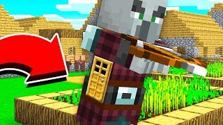 HOW TO LIVE INSIDE AN EVIL VILLAGER IN MINECRAFT!