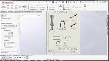 SOLIDWORKS - Copying and Pasting Drawings Views